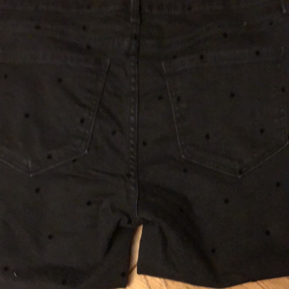 Old Navy black polka dot rockstar leggings size 6 - Picture 7 of 7